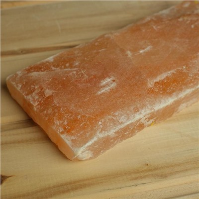 Кирпич из гималайской соли натуральная, 20х10х2,5, "Добропаровъ"