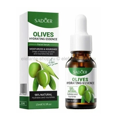 Сыворотка для лица Sadoer Olives Hydrating Essence 15ml (106)