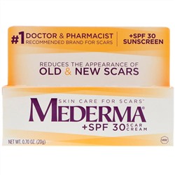 Mederma, Крем от шрамов, фактор защиты SPF 30, 20 г
