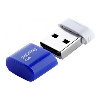 Флэш накопитель USB  8 Гб Smart Buy Lara (blue)