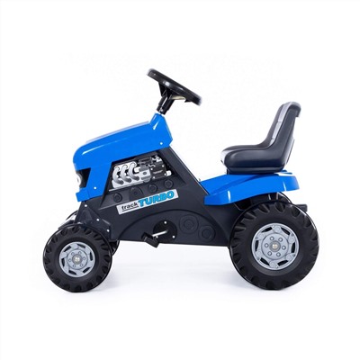 413011 COLOMA Y PASTOR Каталка-трактор с педалями "Turbo" (синяя)