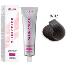 OLLIN COLOR Platinum Collection 8/112 100 мл Перманентная крем-краска для волос