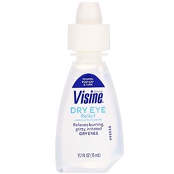 Visine, Средство от сухости глаз, увлажняющие глазные капли, стерильные, 15 мл (1/2 жидк. унции)