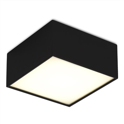 ST608.442.12 Светильник потолочный Черный LED 1*12W 4000K 1 080Lm Ra>90 120° IP20 L120xW120xH55 220V