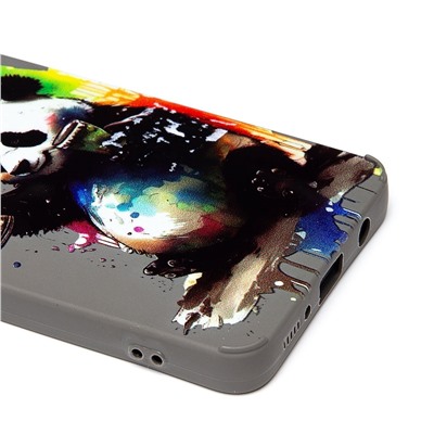 Чехол-накладка - SC335 для "Samsung Galaxy A51 4G"  (панда) (grey) (227148)