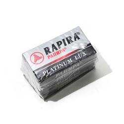 Сменные лезвия классические  Rapira "Платина Люкс", 4 упаковки по 5 шт