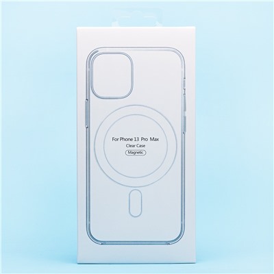 Чехол-накладка - SM006 SafeMag для "Apple iPhone 13 Pro Max" (прозрачный)