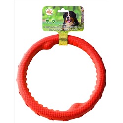 408166 Зооник Игрушка "Кольцо плавающее большое" (пластикат, 24,5 см), красная