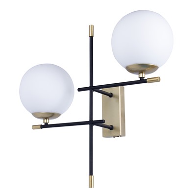 Бра Arte Lamp ARKAB A2225AP-2BK