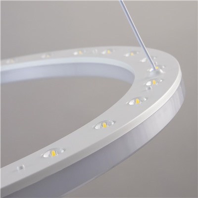 Citilux Электрон CL710B64S LED Люстра подвесная с пультом Белая