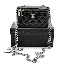 Сумка-косметичка CHL Black Silver Chain 48872 (WS)