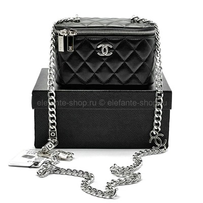 Сумка-косметичка CHL Black Silver Chain 48872 (WS)