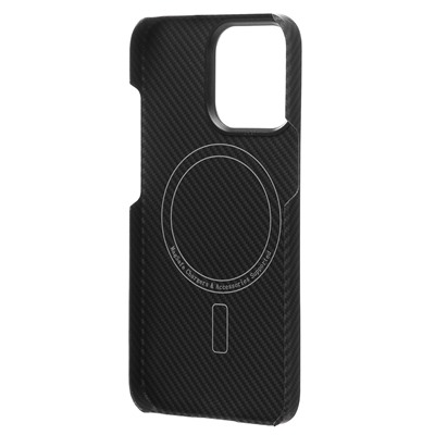 Чехол-накладка - SM009 POSH KEVLAR SafeMag для "Apple iPhone 13 Pro" (black)