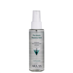 406629 ARAVIA Professional Тонер-мист восстанавливающий с пребиотиками для лица Pre-biotic Maskne Mist, 110 мл