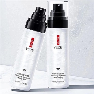 VEZE Спрей - фиксатор для макияжа Moisturizing Brightening Makeup Spray 100мл