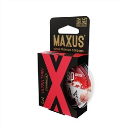 Ультратонкие презервативы MAXUS AIR Ultra Thin - 3 шт.