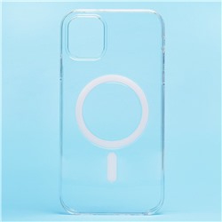 Чехол-накладка - PC Clear Case SafeMag для "Apple iPhone 11" (transparent)