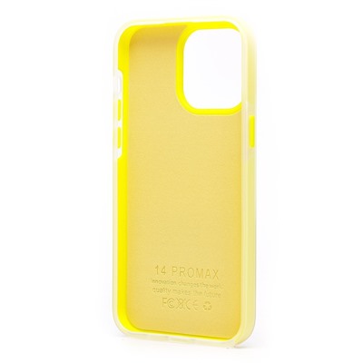 Чехол-накладка - SC346 для "Apple iPhone 14 Pro Max" (yellow) (232467)