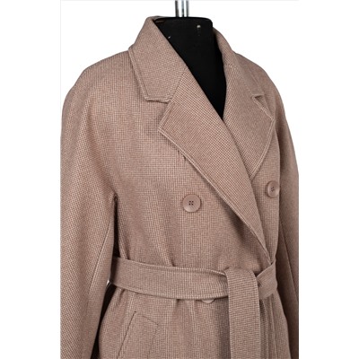 01-11511 Пальто женское демисезонное (пояс)