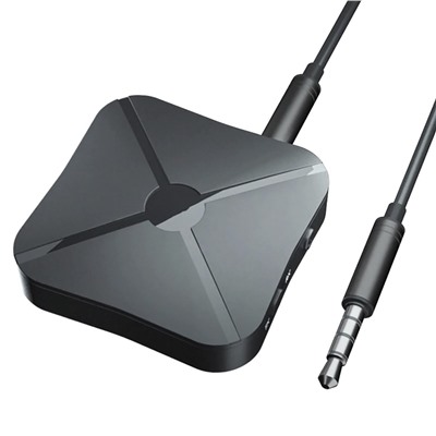 Bluetooth адаптер - BR-02 BT (повр. уп.)  mini jack 3,5 мм, micro USB (Micro USB/USB) (black)