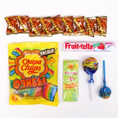 Набор Школьный рюкзак Chupa Chups Frutella, 189,8 г