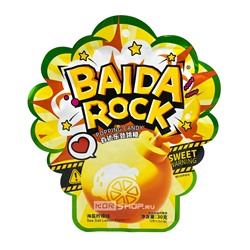 Карамель взрывная со вкусом лимона и морской соли Popping Candy Baida Rock, Китай, 30 г Акция