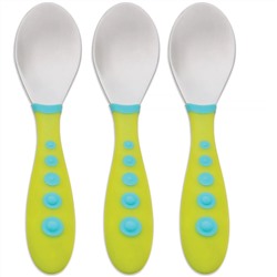 NUK, First Essentials, Kiddy Cutlery Spoons, 18+ Months, 3 Pack