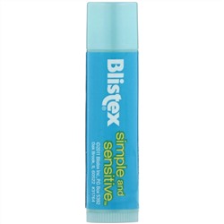 Blistex, Simple and Sensitive, Lip Moisturizer, 0.15 oz (4.25 g)