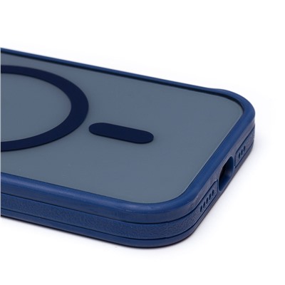 Чехол-накладка - SM026 SafeMag для "Apple iPhone 15 Pro" (dark blue) (232157)