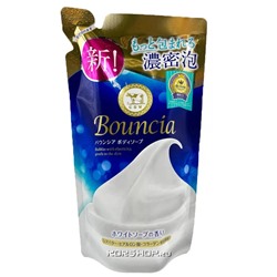 Мыло жидкое для тела Освежающий аромат Bouncia Cow Brand, Япония, 360 мл (сменный блок) Акция