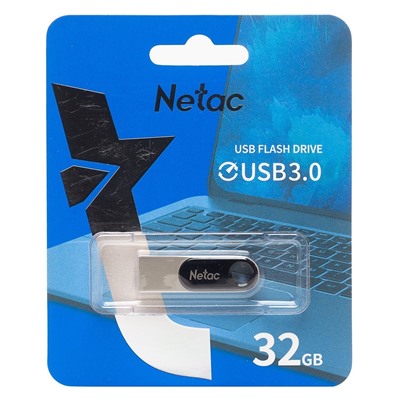 Флэш накопитель USB 32 Гб Netac U278 3.0 (black/silver)