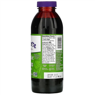 Wholesome, Organic Molasses, Unsulphured, 16 fl oz (472 ml)