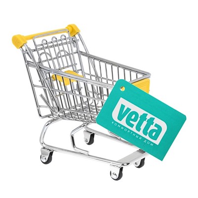 Тележка для мелочей VETTA, "Супермаркет",14х13,5х9 см