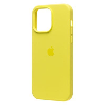 Чехол-накладка [ORG] Soft Touch для "Apple iPhone 14 Pro Max" (lemon) (212216)