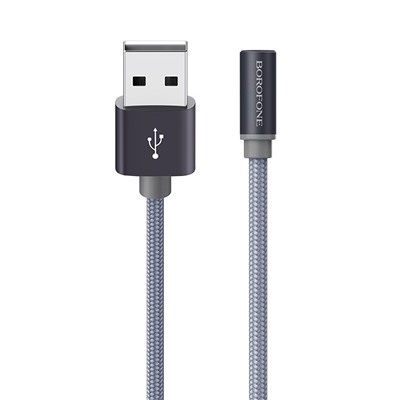 Кабель USB - Type-C Borofone BX26 Express  100см 3A  (gray)