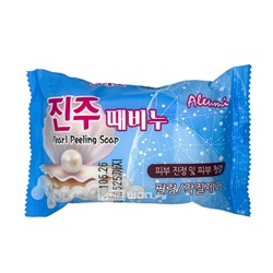 Пилинг-мыло с экстрактом жемчуга Pearl Aleumi, Корея, 150 г