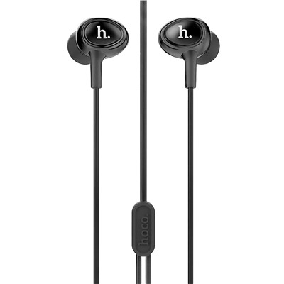 Проводные наушники с микрофоном внутриканальные Hoco M3 Universal Jack 3,5  (black)