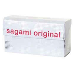 Ультратонкие презервативы Sagami Original 0.02 - 12 шт.