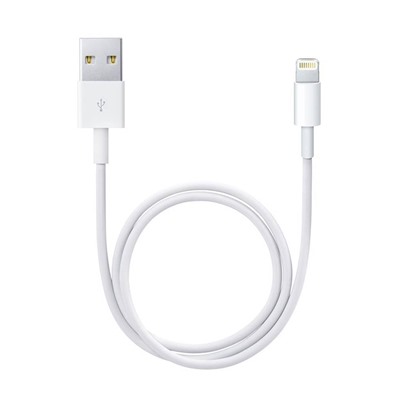 Кабель USB - Apple lightning ORG MD818  100см 2A (C) (white)