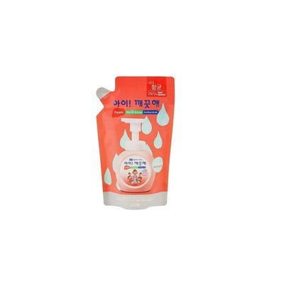 Lion Детское пенное мыло для рук серии Ai - Kekute с ароматом персика зап.блок 200мл