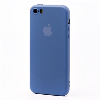 Чехол-накладка ORG Full Soft Touch для "Apple iPhone 5/iPhone 5S/iPhone SE" (blue)