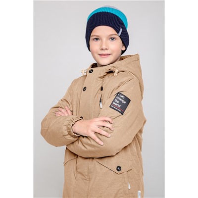 Пальто зимнее для мальчика Crockid ВК 36080/2 ГР