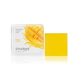 Гринвей Натуральное твёрдое мыло ручной работы с ароматом манго SHARME SOAP, 80 г