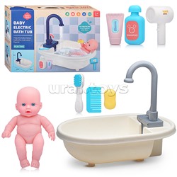 Кукла "Baby bath"с ванной, в коробке