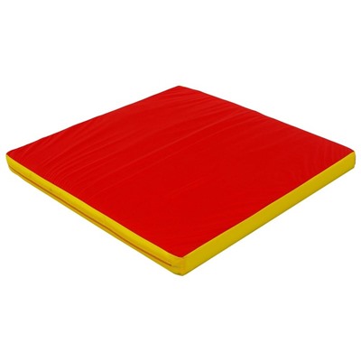 Мат ONLYTOP, 100х100х8 см, цвет синий/красный/жёлтый