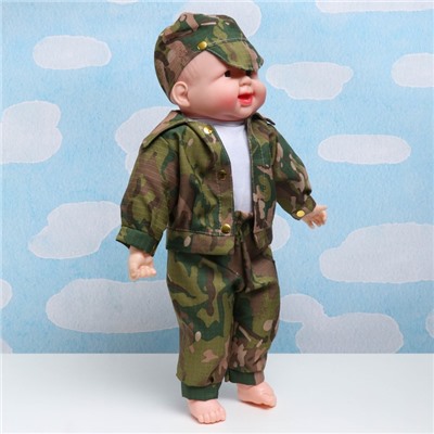 Кукла в военной форме 60см, микс