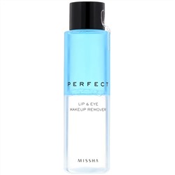 Missha, Perfect, средство для снятия макияжа с губ и глаз, 155 мл