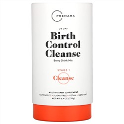Premama, 28 Day Birth Control Cleanse, Berry Drink Mix, Stage 1, 8.4 oz ( 238 g)