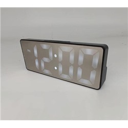 Часы настольные зеркальные LED Clock А228