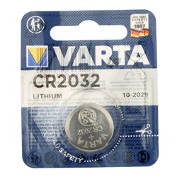 Батарейка литиевая Varta, CR2032-1BL, 3В, блистер, 1 шт.